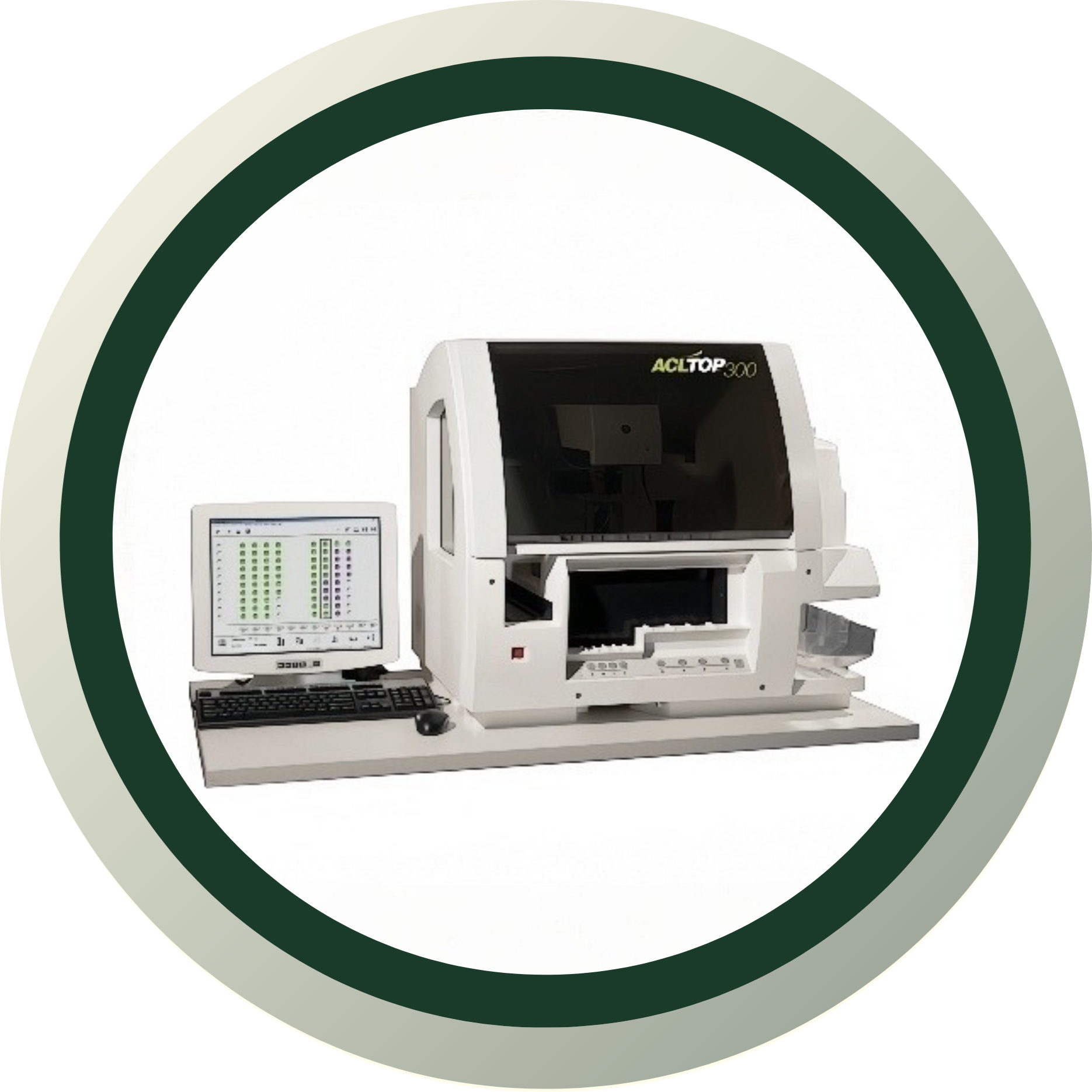 АНАЛИЗАТОР ГЕМОСТАЗА (КОАГУЛОМЕТР) WERFEN INSTRUMENTATION LABORATORY ACL top 300