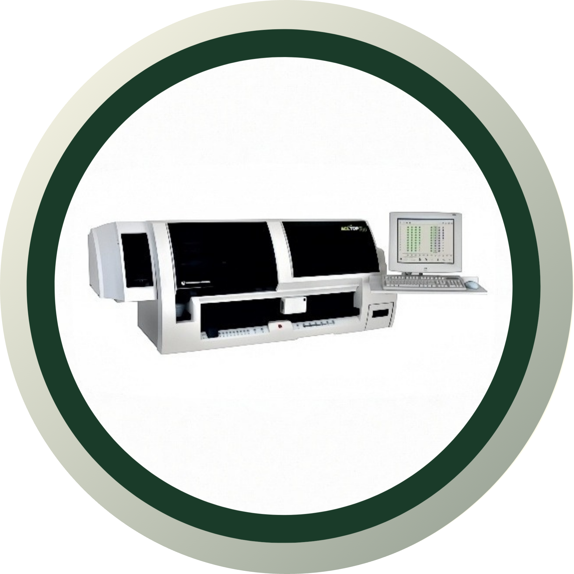 АНАЛИЗАТОР ГЕМОСТАЗА (КОАГУЛОМЕТР) WERFEN INSTRUMENTATION LABORATORY ACL top 700 LAS